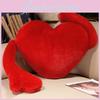 Red Love Sofa Cushion Plush Toys Home Decoration Valentine Day Kids Gift Doll