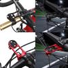 Cycling Aluminum Alloy Bicycle Computer Camera Holder with Reliable Handlebar Mounting System