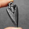 Retro Viking Arrow Texture Men Necklaces Stainless Steel Pendant Chain Women Punk Fashion Jewelry New Accessories Gift