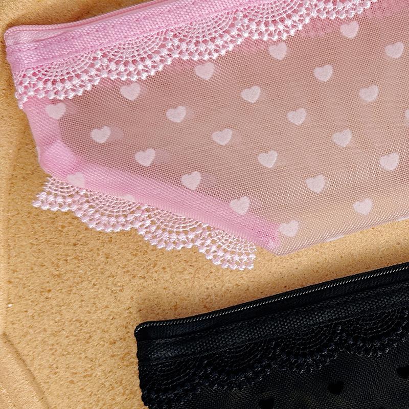 Slips Form Reise Kosmetiktasche Mode Mesh Kulturtasche Make-up Aufbewahrungsbeutel Transparente Reißverschluss Kosmetiktasche