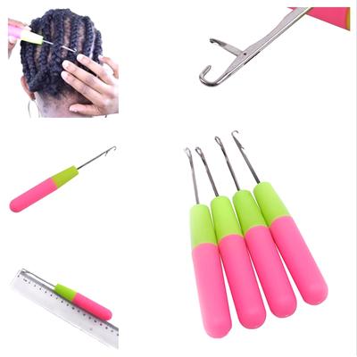 1/5/10 Pcs Latch Hook Crochet Needle Crochet Hook Dreadlocks Crochet Hook for Weaving Dreadlocks Carpet Making