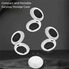 Mini Earplug Storage Box Round Shape Sleeping Earplug Organizer Portable Earplug Box  Travel Use