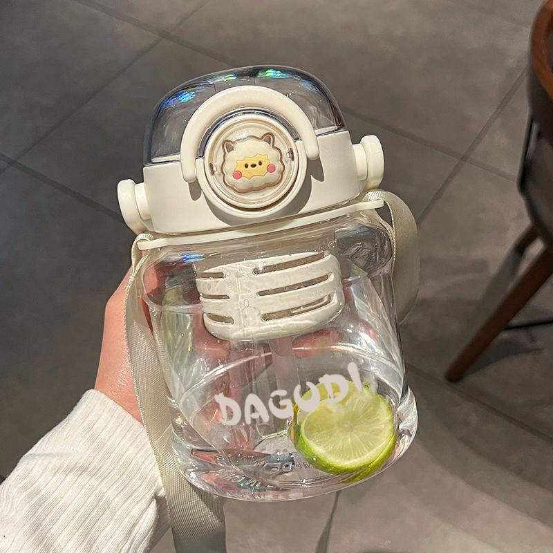 

Милая чашка для воды женская, высокая ценность, чашка-термос с ледяным баром, чашка с соломинкой большой вместимости для студентов, чтобы брать с собой в школу 650ml