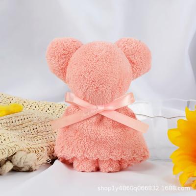 Cartoon Children's Towel Coral Fleece Face Towel Soft Small Towel
