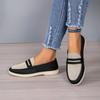Fashion 2024 New Fashionable and Versatile Women's Loafers Casual Flat Shoes Women's Shoes Single Shoes Women's Walking Non-slip