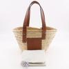 Loewe Basket Bag Small Tote Bag Basket Bag Raffia/leather Women Used