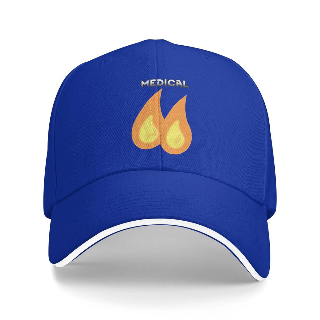 Rimworld Burning Passion Medical Baseball Cap  Fashion Trucker Hat Summer Unisex Adult Kpop Rock Baseball Caps