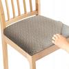SITZSCHONER 40x40cm GRAU BEIGE JACQUARD ELASTISCH [60-Z1-SZB]