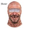 Humorous Outdoor Sports Masque Old Man Ski Masque, Winter Funny Full Face Balaclava with Neck Coverage, Realistic Pattern Cosplay Costume for