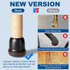 8pcs/bag Anti Slip Silicone Furniture Leg Cover Silent Furniture Feet Sleeve  Tables