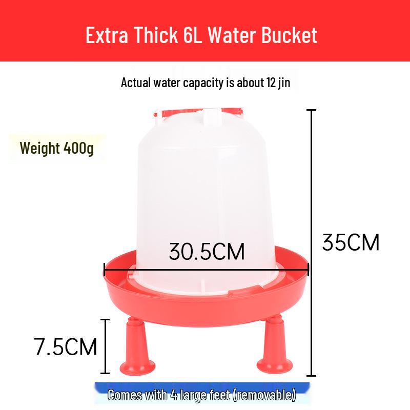 Automatic Chicken Water Dispenser Bucket for Poultry Farming
