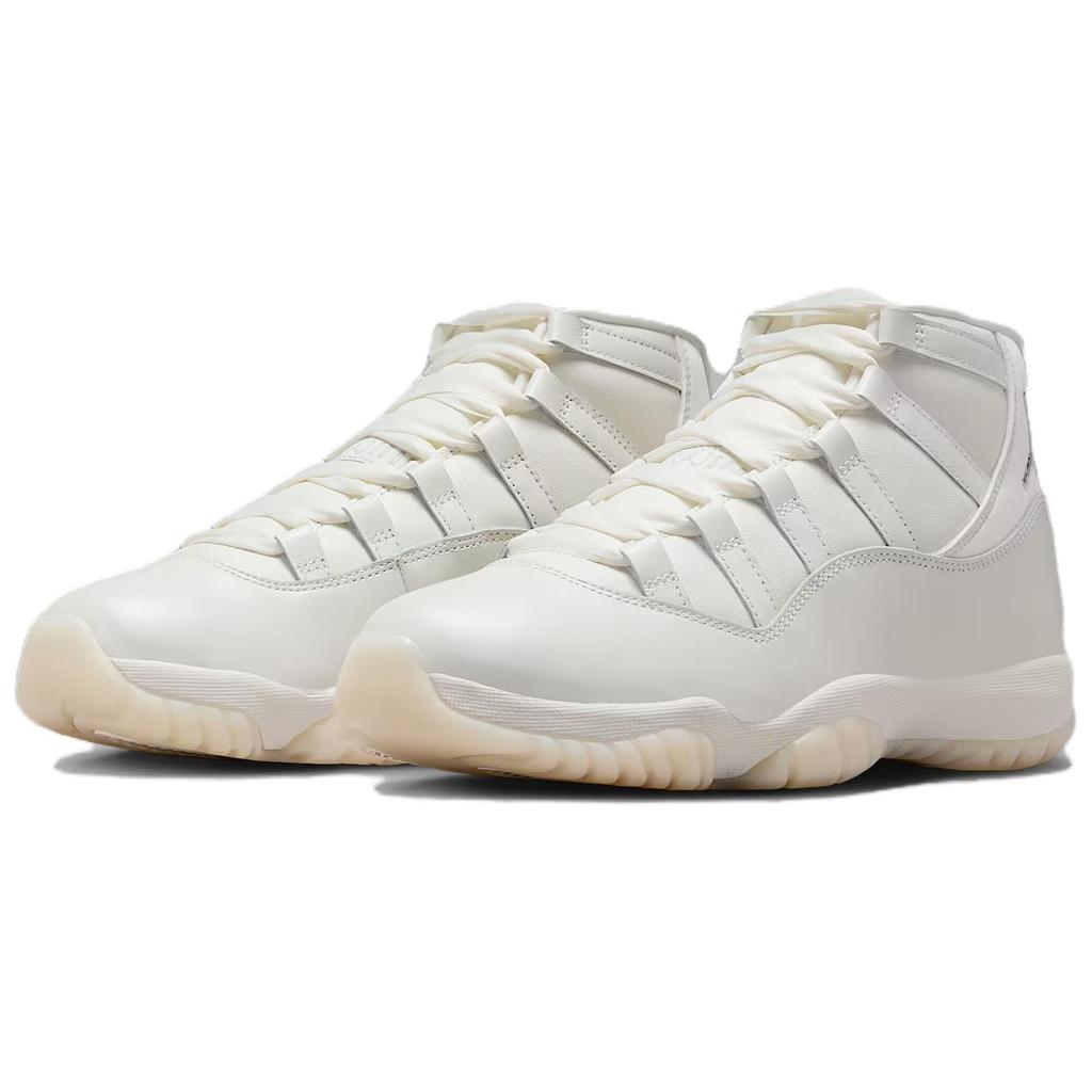 Air Jordan 11 Retro Pearl / Grand Finale Women Sneakers Cream Sail Pearl-Grey AR0715-110