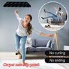 Dual Sided Washable Removable Rug Stopper Non Slip Adhesive Prevent Curl for Hardwood Floors Grip Carpet Corners