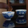 Hand-painted Blue and White Jingdezhen Ceramic Tea Cup - Landscape Design