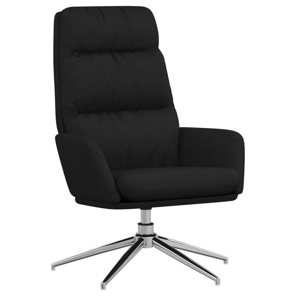 Relax Chair Black Fabric