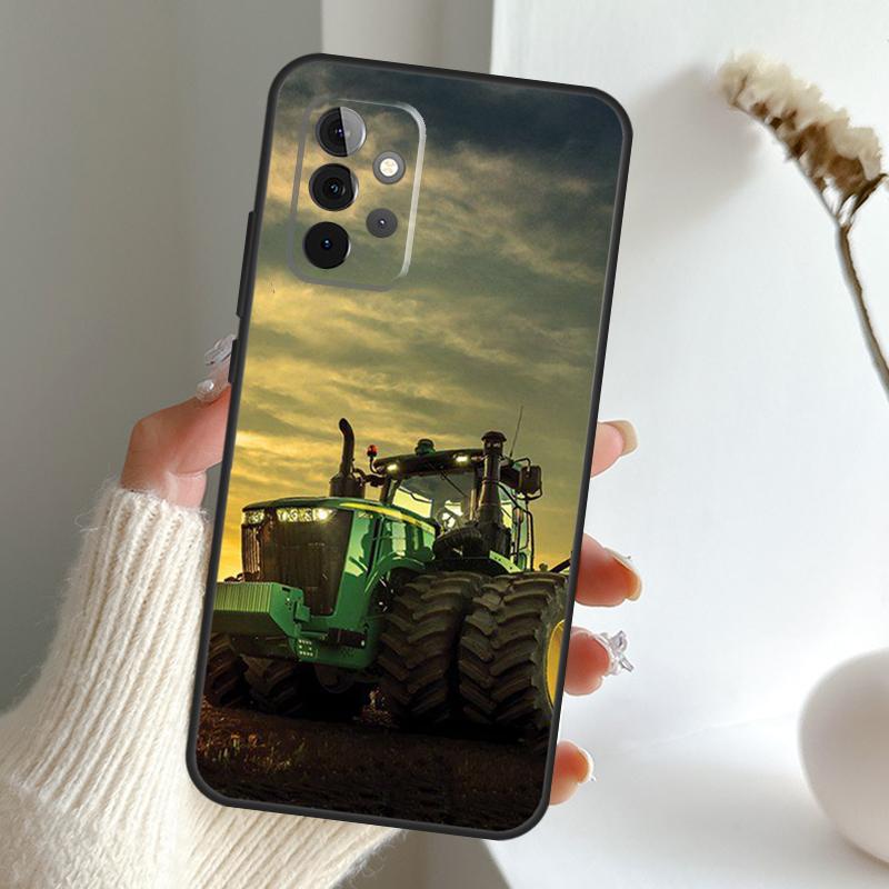 Farm Vehicle Tractor Case For Samsung Galaxy A16 A55 A06 A05 A36 A26 A54 A34 A14 A22 A32 A52 A35 A15 A53 A13 A56