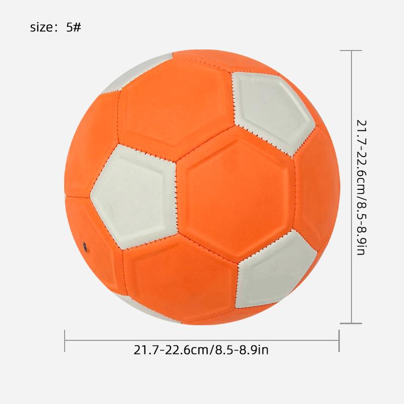 Size 5 Curve Soccer Ball Magic Football Swerve Training Toy High Visibility Outdoor Indoor Youth Football Toy Sports for Kids