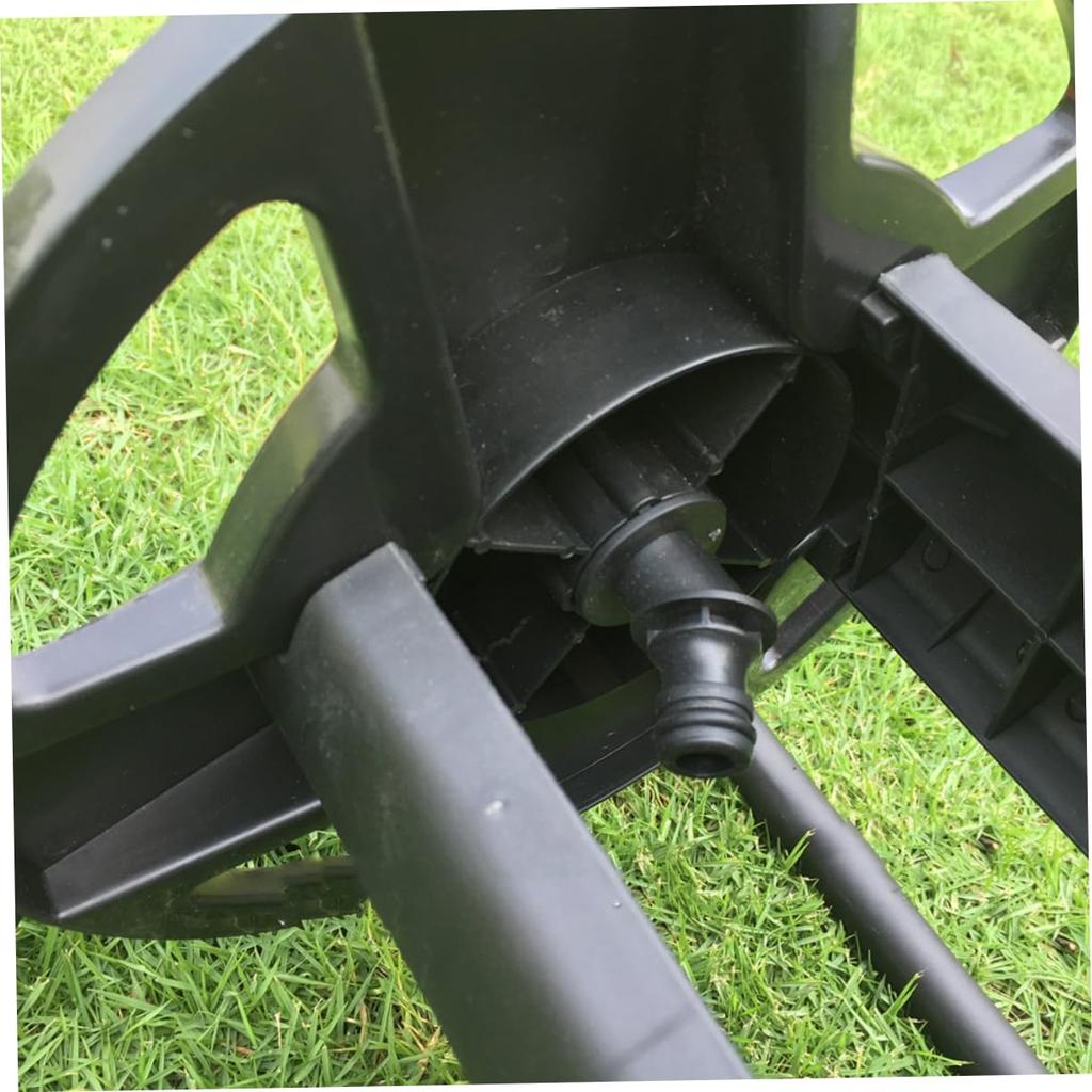 Yardwe Stainless Steel Hose 20M for Car Washing and Garden Hose Twist Compact Assembled Hose Holder Reel, Capacity, Reel, Prevention, Storage,