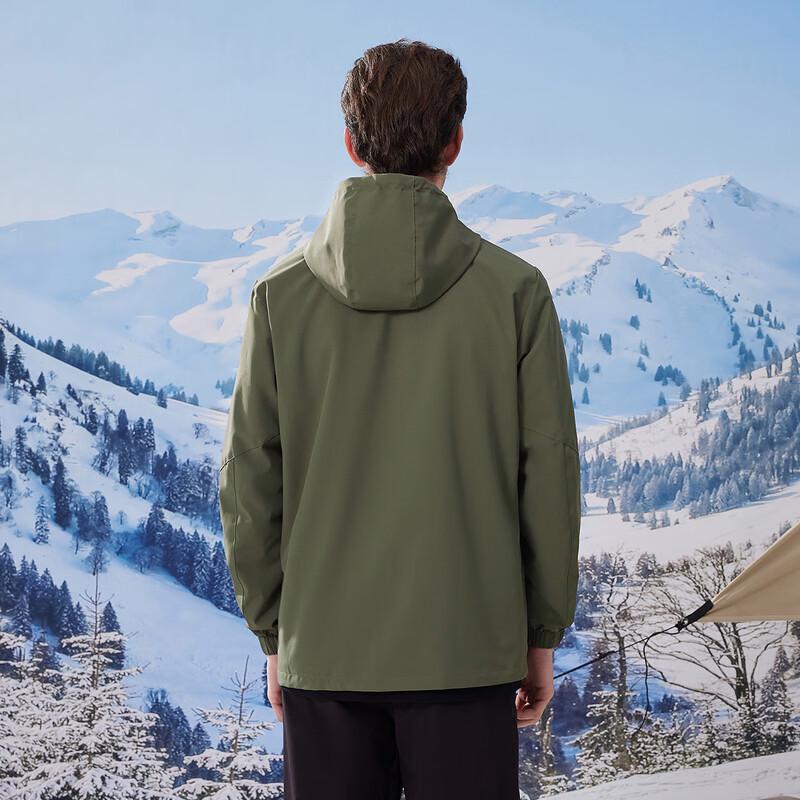 Jeep Men's 2025 Autumn Hooded Casual Jacket