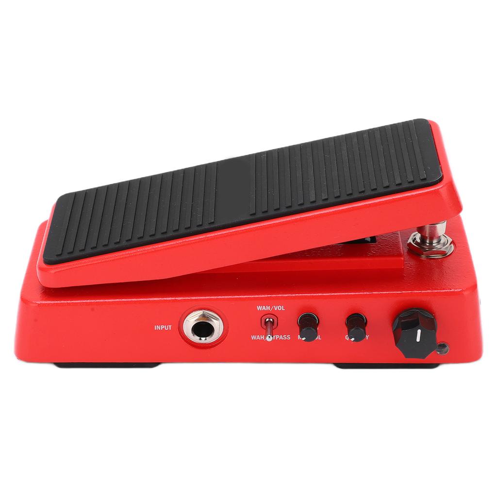 Pedal de Volume WAH Multimodo 6 Níveis Ajustável Frequência Acessórios de Afinação de Guitarra 9V 18mAWAH?2 Wah