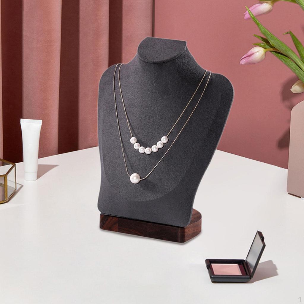 Display Holder for Pendant Chains and Jewelry Busts