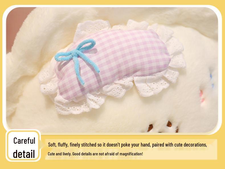 Cartoon Dumpling Pluche Kussen - Schattige, Grappige Voedsel Simulatie Pop voor Slapen en Comfort