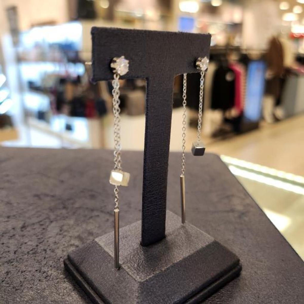 ARTRIA Surgical Steel Drop Earrings EWSSESC0016WHF