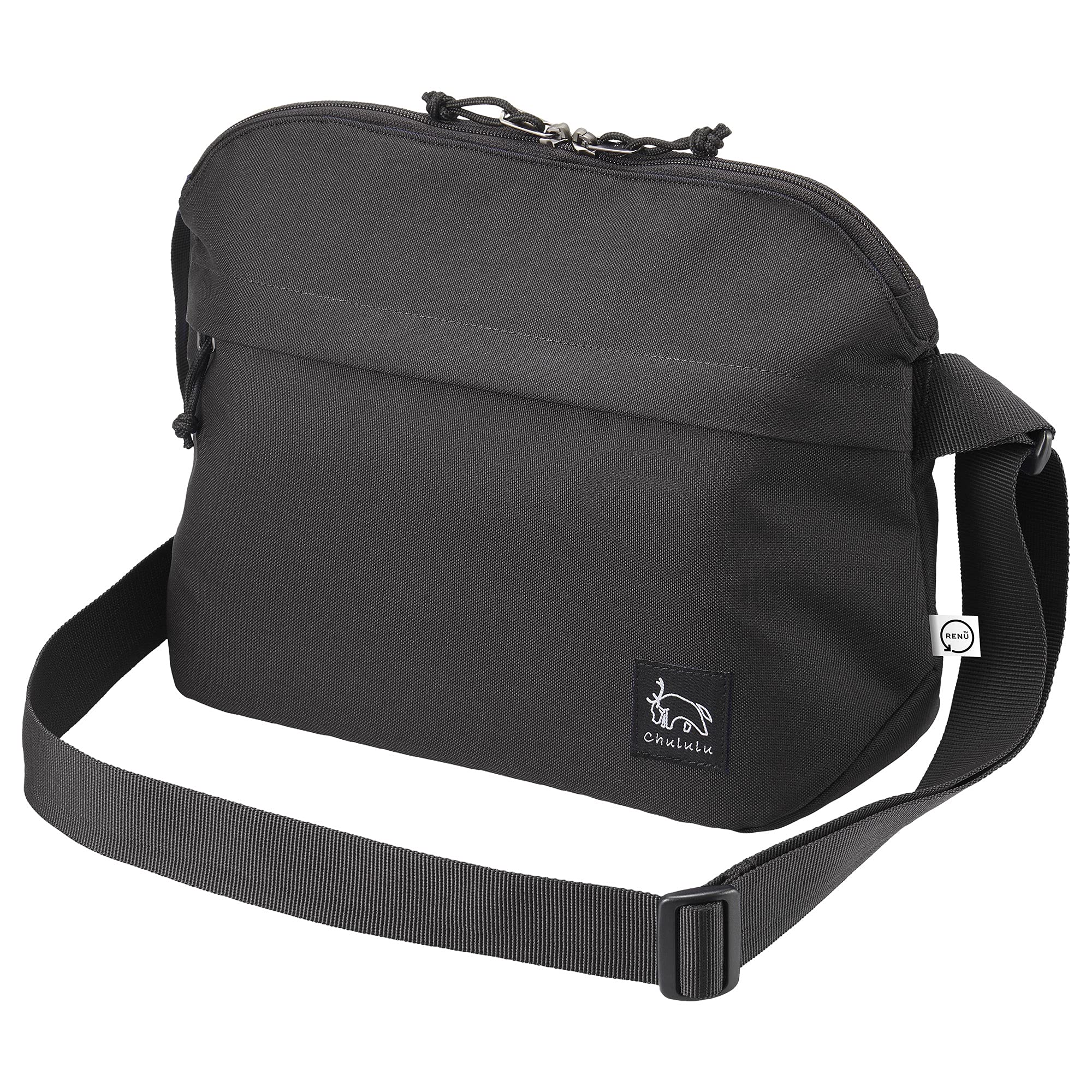 

HAKUBA Camera Bag Chululu Renew Shoulder Bag M Size Black Sustainable bag made from recycled materials 4977187000160 AMZSCH-RESBMBK чорний