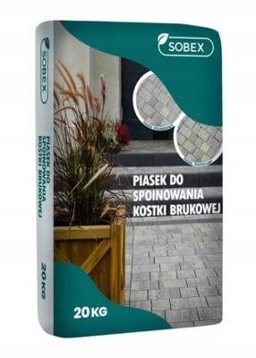 Písek pro spárování dlažebních kamenů 02 mm grafitový 20 kg