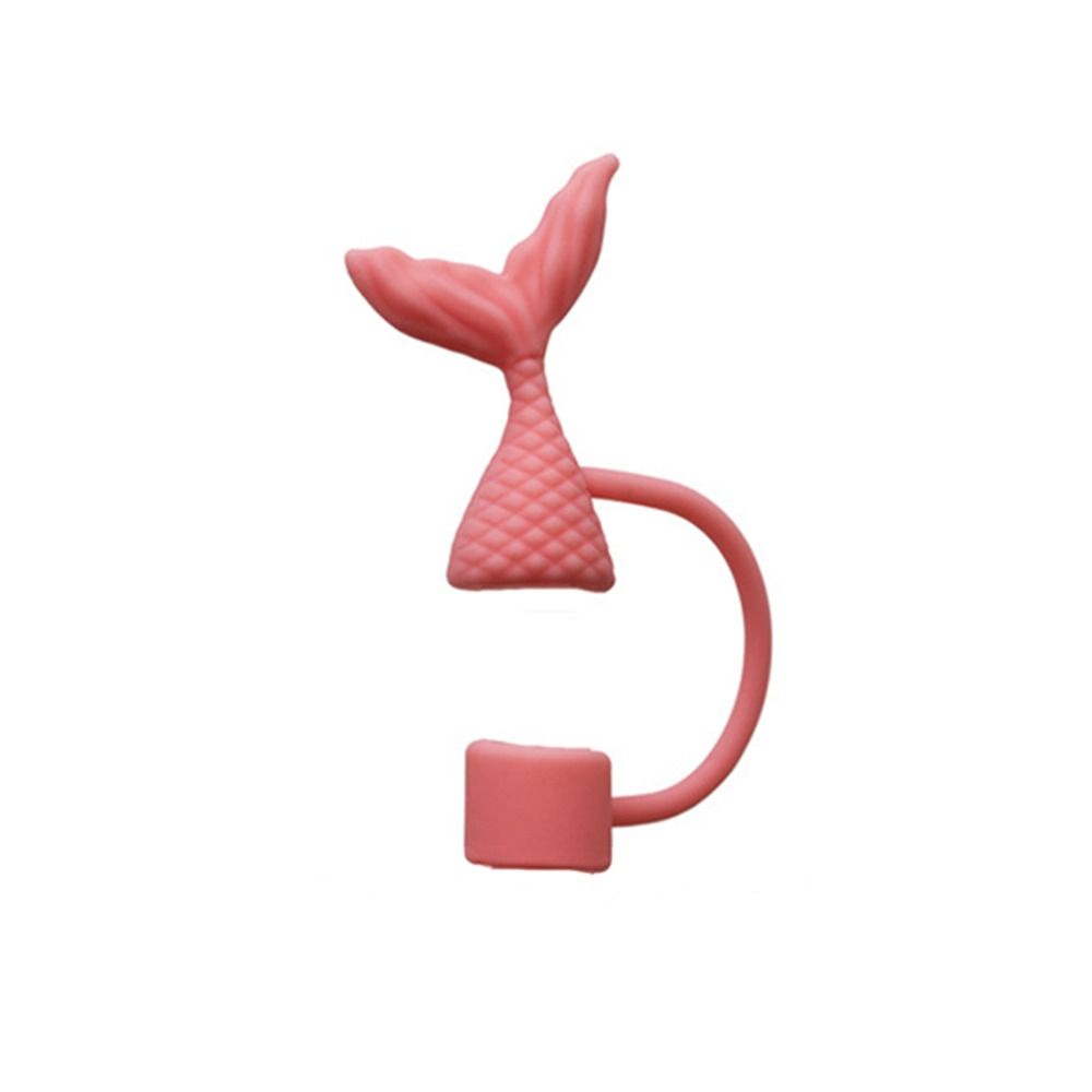 

Красота рыбий хвост силиконовая соломенная крышка чехлы для соломенных кончиков для чашки Стэнли/стакана для декора вечеринки 7