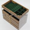 Large Capacity Walnut Jewelry Storage and Display Box
