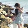 The sea of twilight, sweet in summer, small fresh floral show Spice girl dress women's summer new