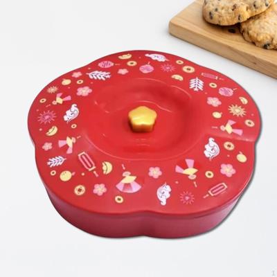 Geteilte Servierschale Snack-Platten für das Frühlingsfest
