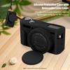 Silicone Soft Camera Cover for Canon Powershot G7X Mark II Digital Camera Armor Camera Body Case Shockproof Cover With Lens Cap
