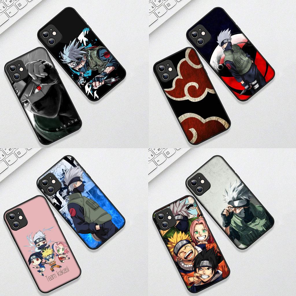 Phone Cover Uchiha Sasuke Akatsuki Narutos Kakashi for Apple iPhone 16 15 14 11 Pro Max 7 8 Plus SE2 SE3 SE 2022 2020 Soft Case