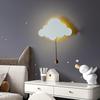 Cloud Light - Floating Cloud Wall Lamps For Nursery & Kids' Bedrooms | Battery-operated Hanging Night Lights