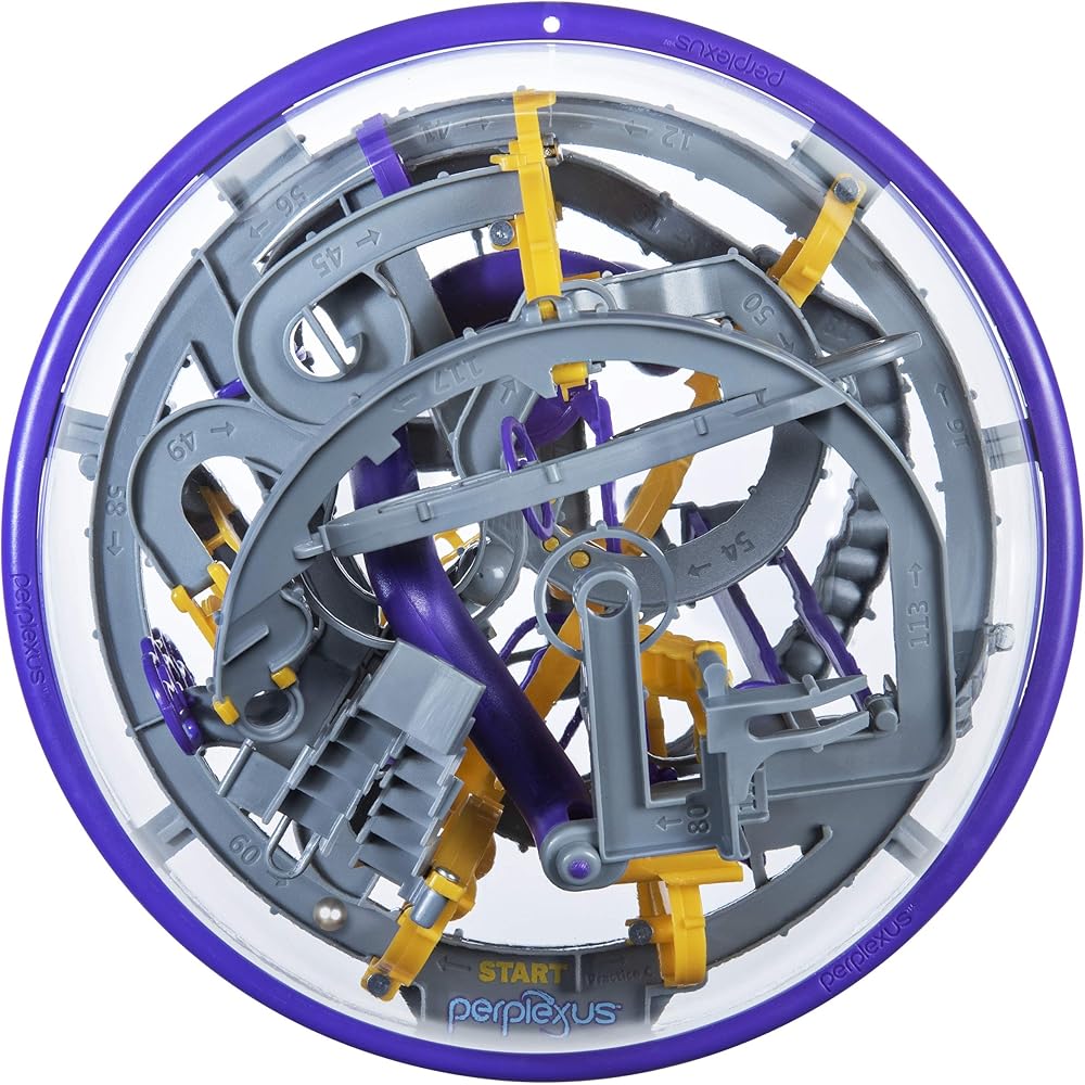Spin Master OHS Supply Purplexus Epic Puzzle Game with Unique Design and Challenging Gameplay