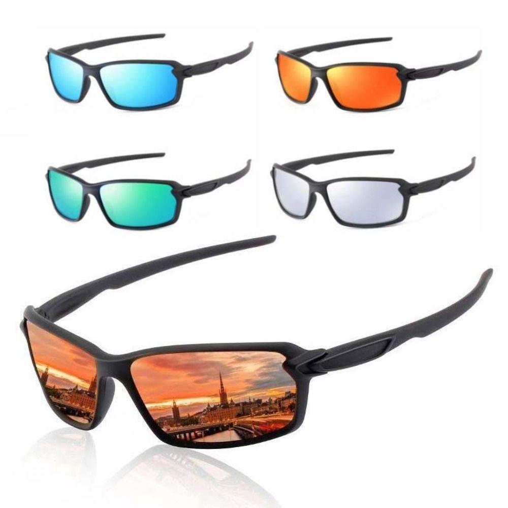 Square Frame Cycling Sunglasses Lightweight Outdoor Sports Glasses  Climbing Skiing