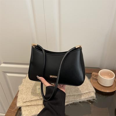 New Fashion Women's Bag Autumn Retro Baguette Bag Commuter Simple Casual Shoulder Bag Armpit Bag