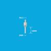 M2.5 Thread 1/1.5/2/3MM Needle Diameter Dial Test Indicator Contact Point 10/20/30/40/50MM Length Measuring Gauging Tools