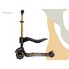 Nukido Flippo Three-Wheeled Scooter For Children With A Balance Seat - Gold
