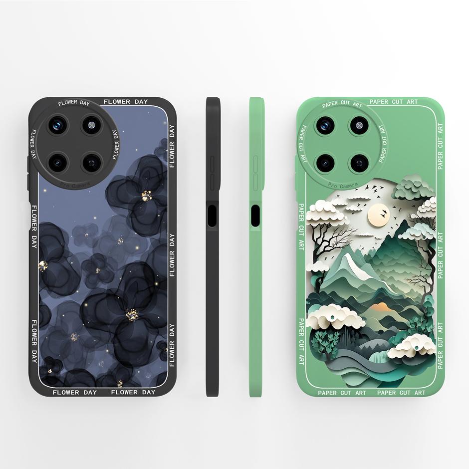 For Oppo Realme 11 4G Case Cute Panda Cartoon Style Liquid Silicone Casing For Oppo Realme11 4G New Design Prevalent Phone Funda