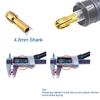 10Pcs New 4.8mm Shank Mini Drill Chucks Brass 0.5mm-3.2mm Chuck Adapter Metal Drill Chucks Collet For Dremel