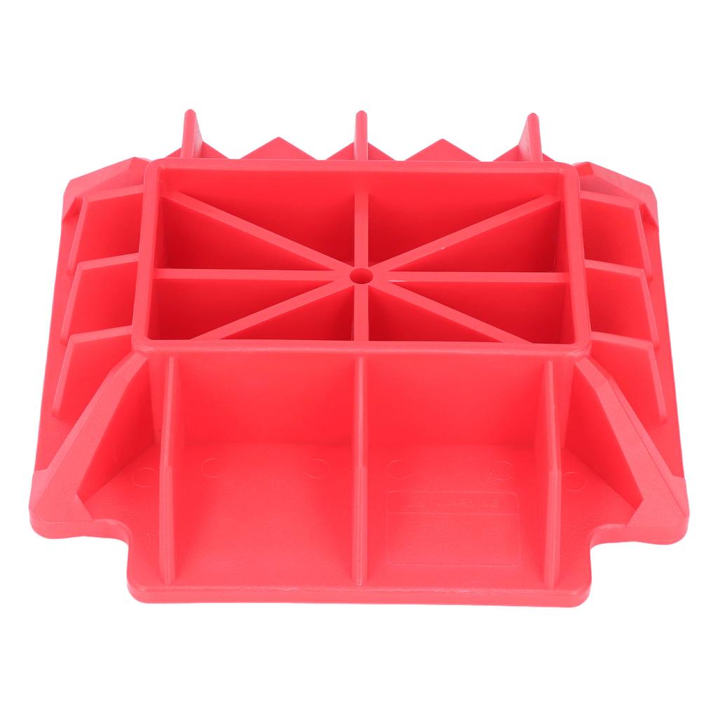 Jack Alleviate Base Pad Hard Nylon Red Serrated Replacement for XTREME OffRoad Rescue