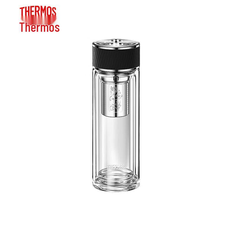 Thermos Double-Wall Borosilicate Glass Tea Mug