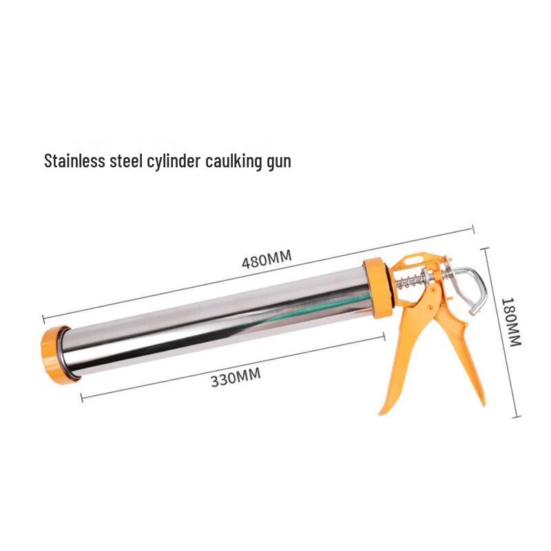 Odis Stainless Steel Rotatable Caulking Gun