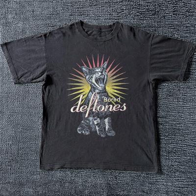 Deftones Bored Adrenaline 90s  Black Cotton Tshirt Unisex T-Shirt