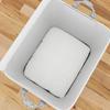 Large-capacity Gray Arrow Clothing Dust-proof Quilt Storage Bag Is Convenient To Organize Sweaters Pants Quilts Toys and Other Storage
