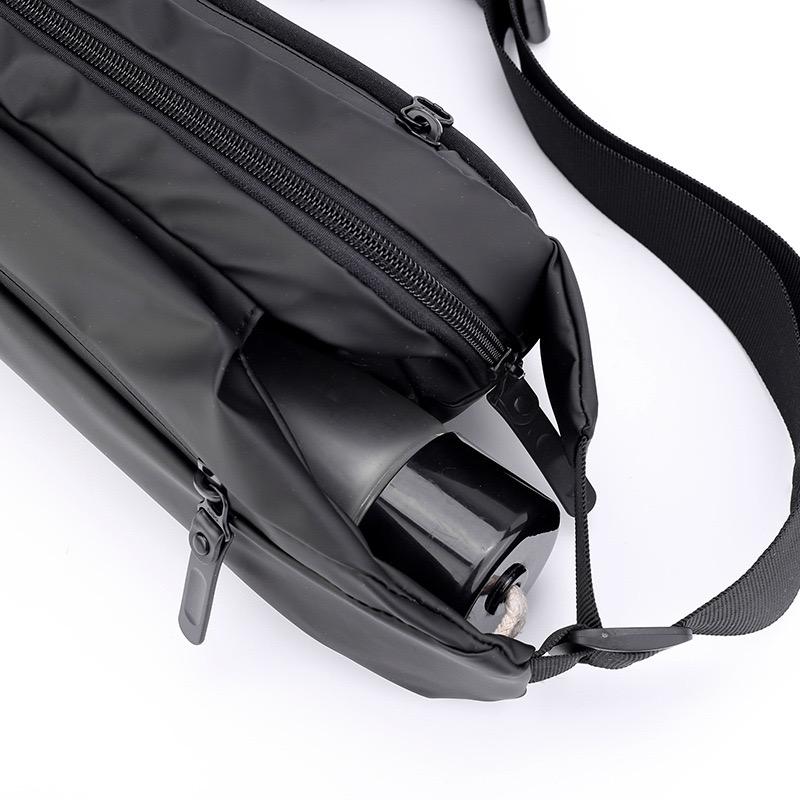 Outdoor Casual Waist Bag Men's Shoulder Crossbody Bag Multi-purpose Waterproof Travel Chest Portable and Durable