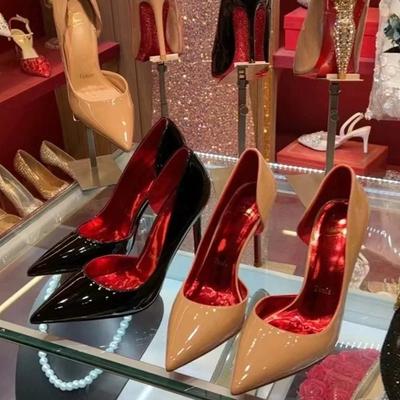 Hollow Women Summer Sexy Single Shoes Pointed Thin Heeled Women's  High  Sandals Wedding  Bride  White Heels